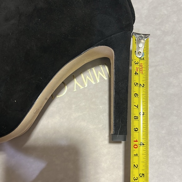 Jimmy Choo heeled booties! GORGEOIS. IN LIKE NEW CONDITION. size 37 ½ - Picture 10 of 10